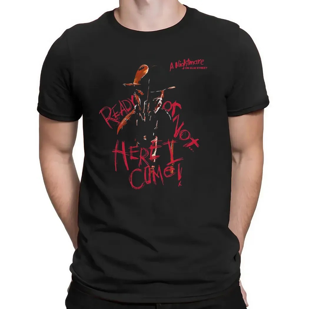 A Nightmare On Elm Street Ready Or Not Here I Come T Shirt