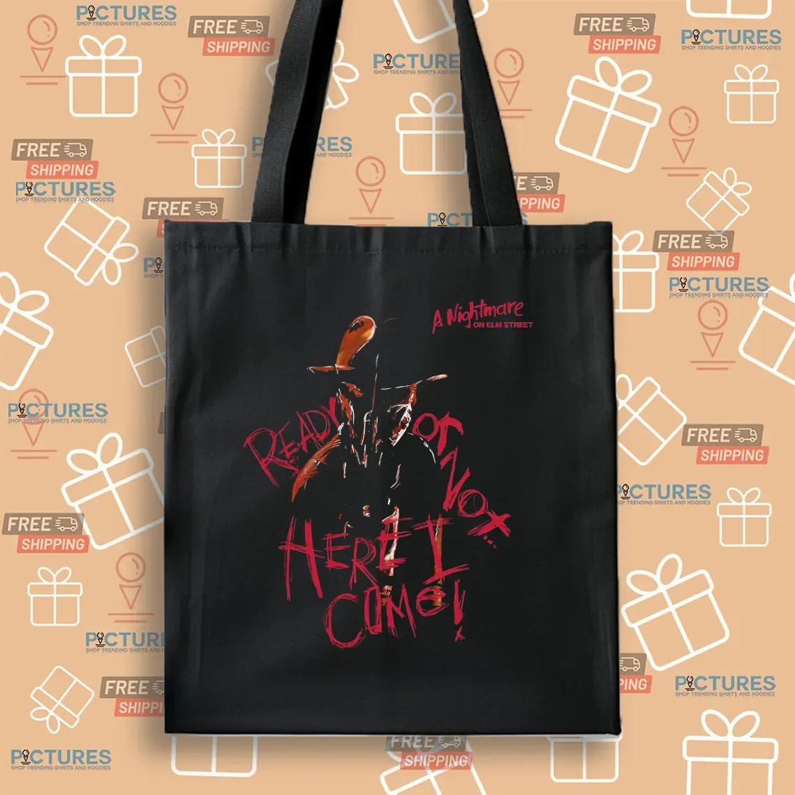 A Nightmare On Elm Street Ready Or Not Here I Come T Shirt