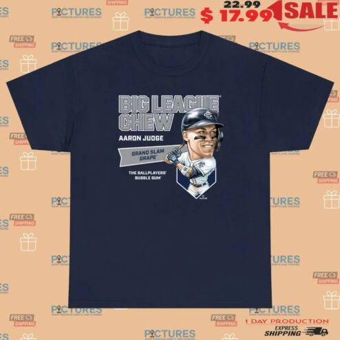 Aaron Judge Big League Chew Grand Slam Grape The Ballplayers’ Bubble Gum’ T Shirt