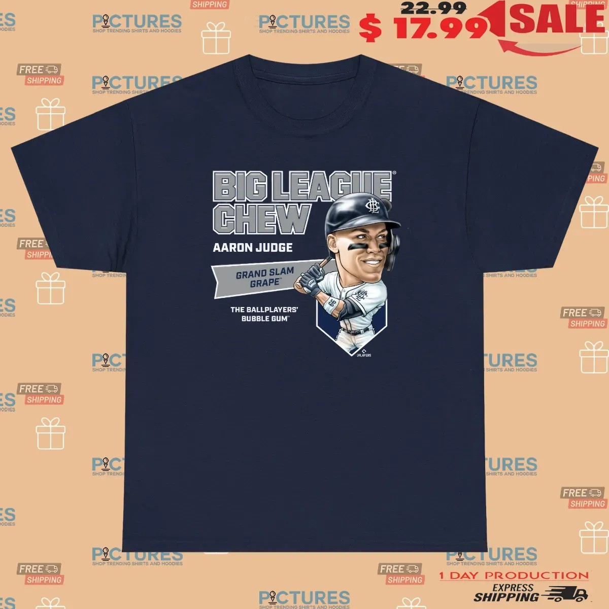 Aaron Judge Big League Chew Grand Slam Grape The Ballplayers’ Bubble Gum’ T Shirt