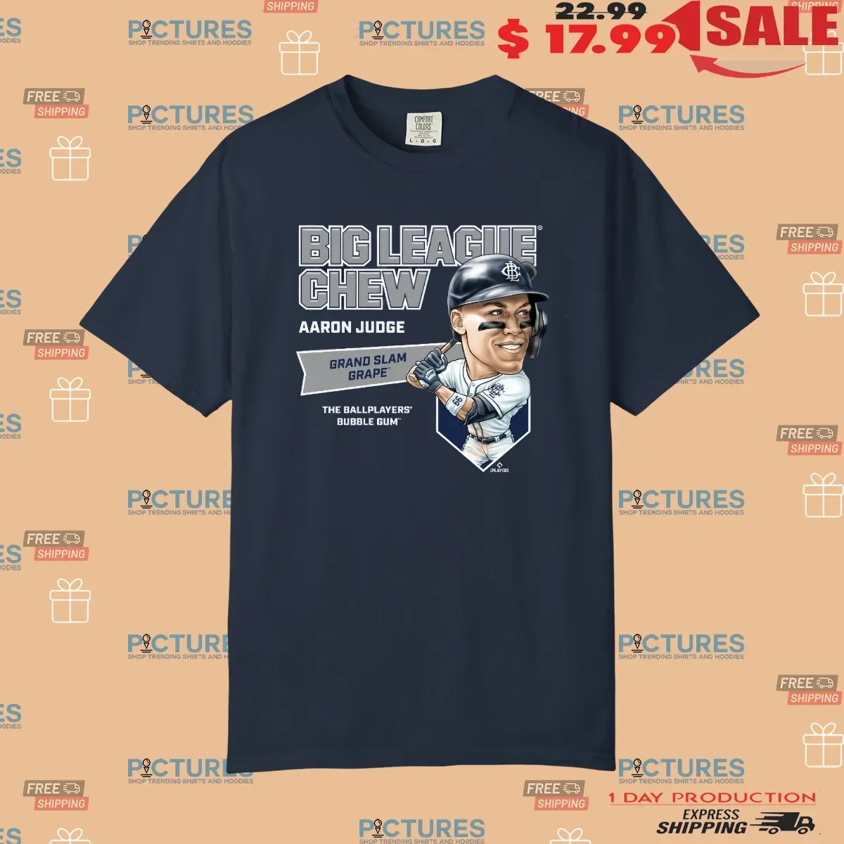 Aaron Judge Big League Chew Grand Slam Grape The Ballplayers’ Bubble Gum’ T Shirt