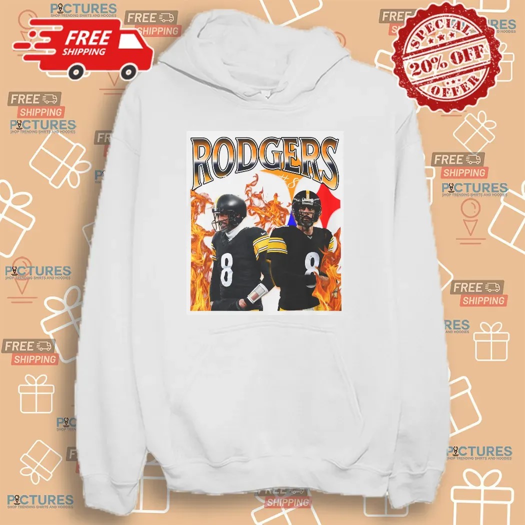 Aaron Rodgers Pittsburgh football Vintage 90s Bootleg T Shirt