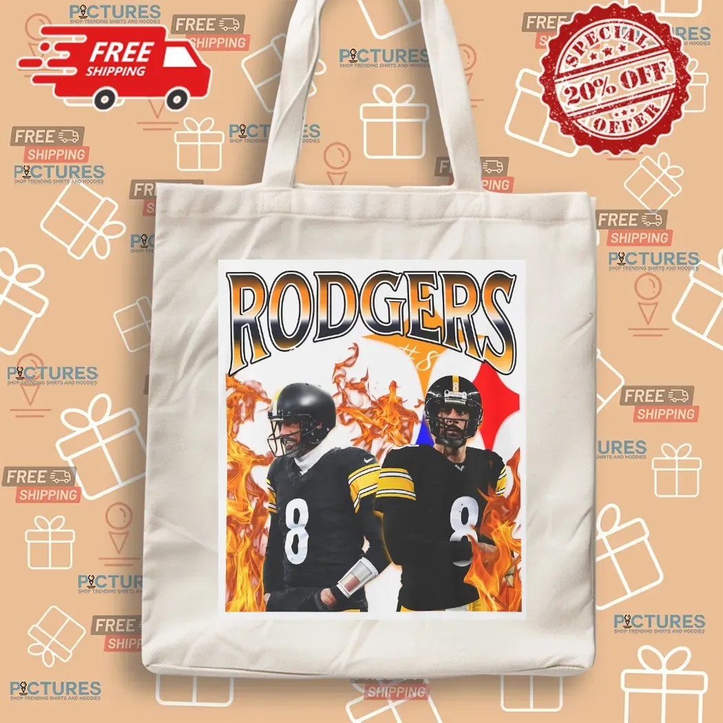 Aaron Rodgers Pittsburgh football Vintage 90s Bootleg T Shirt