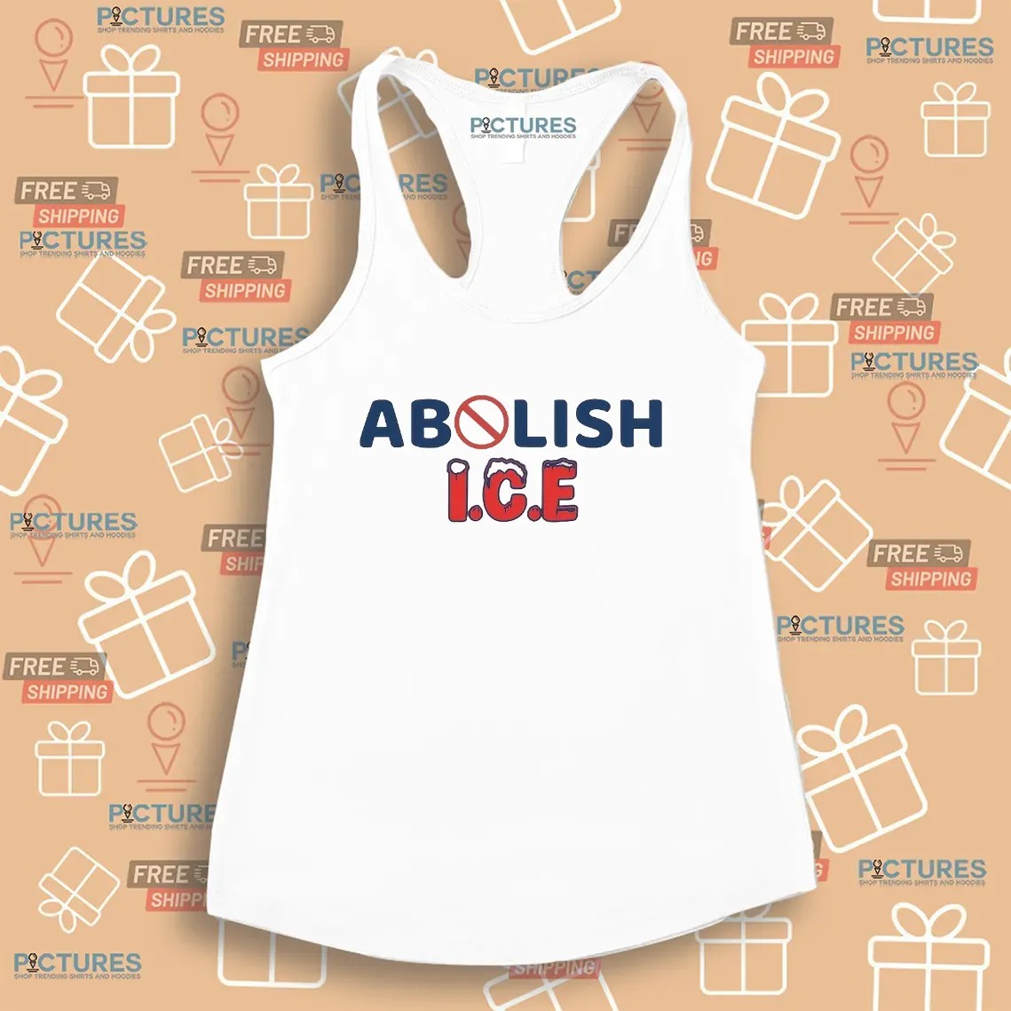 Abolish ICE No Human Is Illegal Defend Immigrant Rights T Shirt