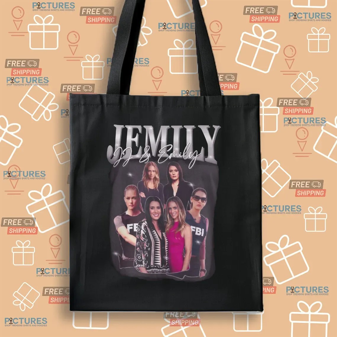 Aj Cook Wearing Jemily Jj And Emily Vintage Bootleg T Shirt