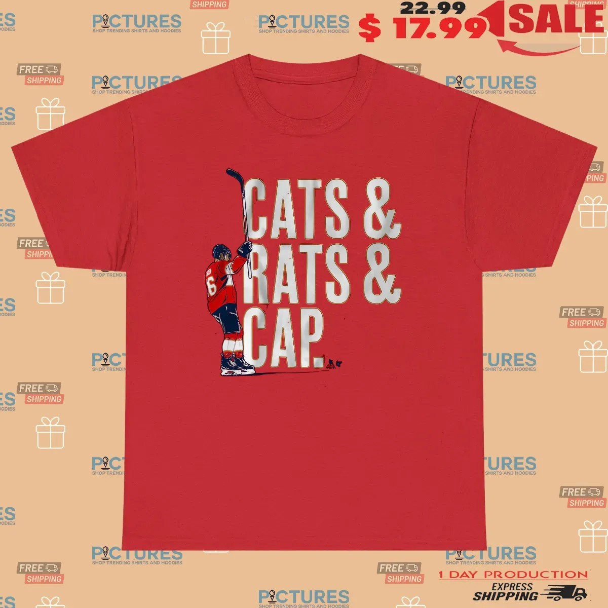 Aleksander Barkov Florida Panthers Hockey Cats Rats Cap T Shirt