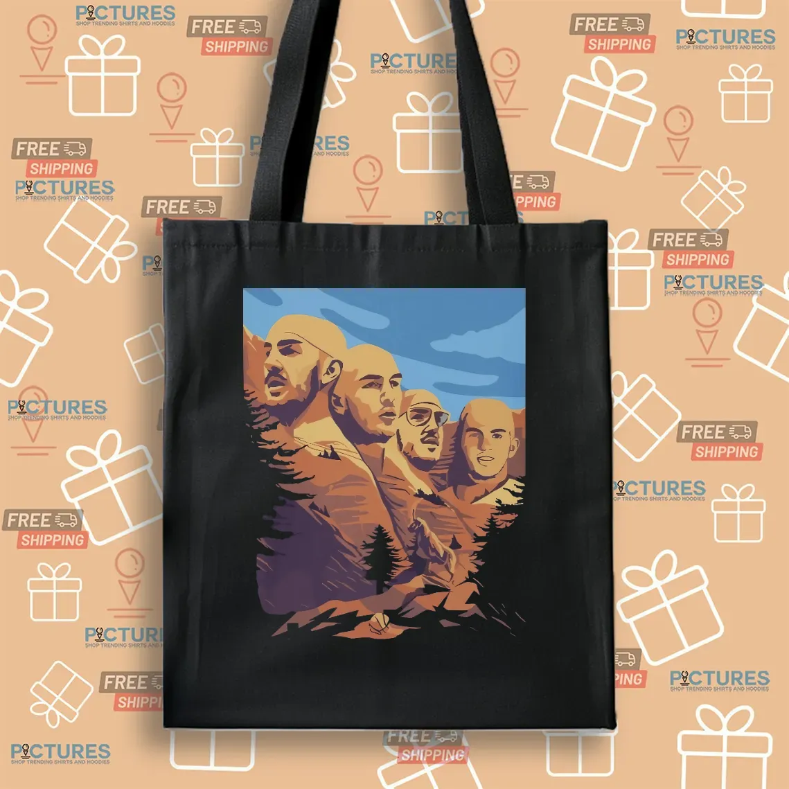 Alex Caruso Mount Rushmore Shirt 6 Oklahoma City Thunder Alex Caruso Wearing Mount Rushmore With His Face T Shirt 6 Picturestees Customized Gifts