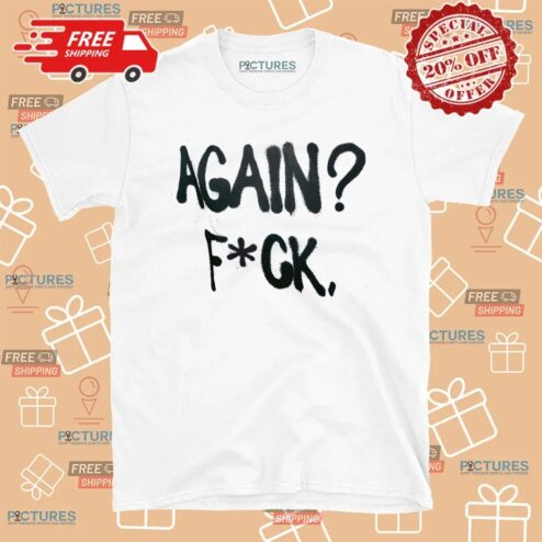 Alison Wonderland Wearing Again Fuck T Shirt
