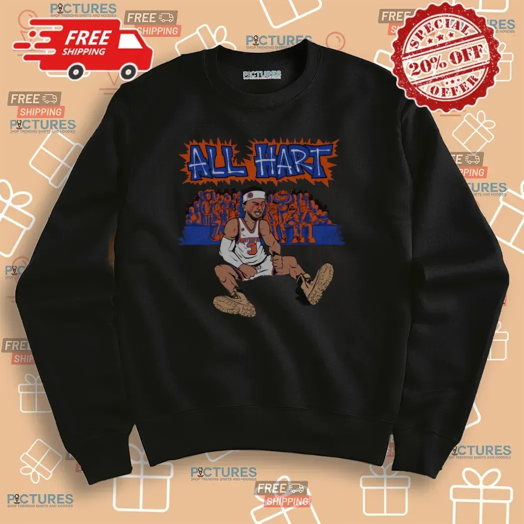 All Hart Josh Hart New York Knicks Basketball T Shirt