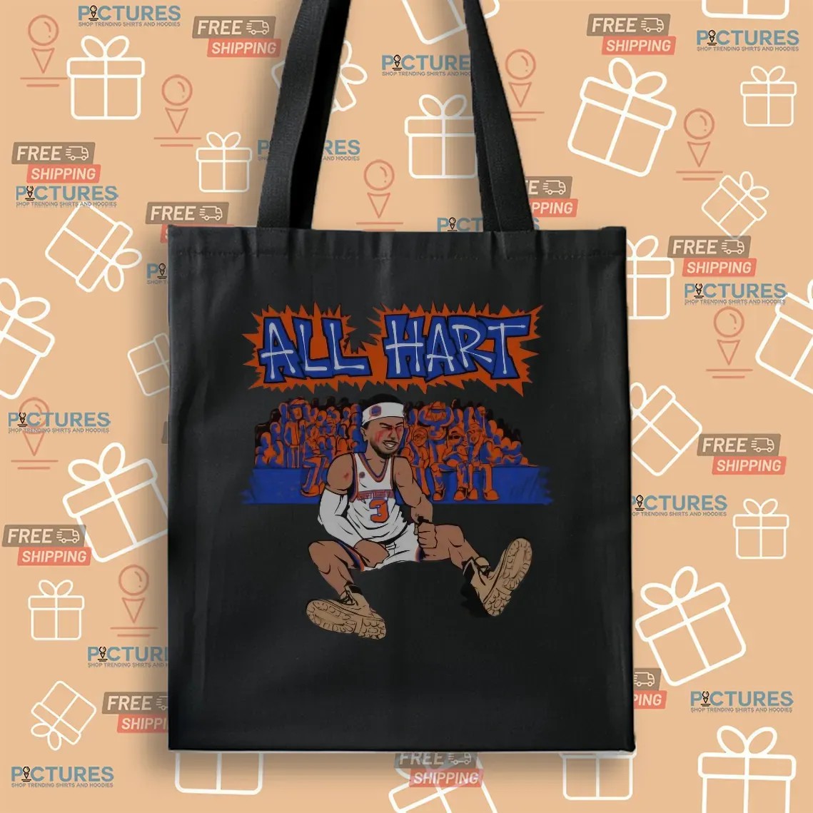 All Hart Josh Hart New York Knicks Basketball T Shirt