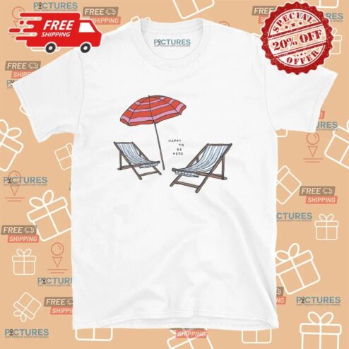 Allie Rose Co Happy To Be Here T Shirt