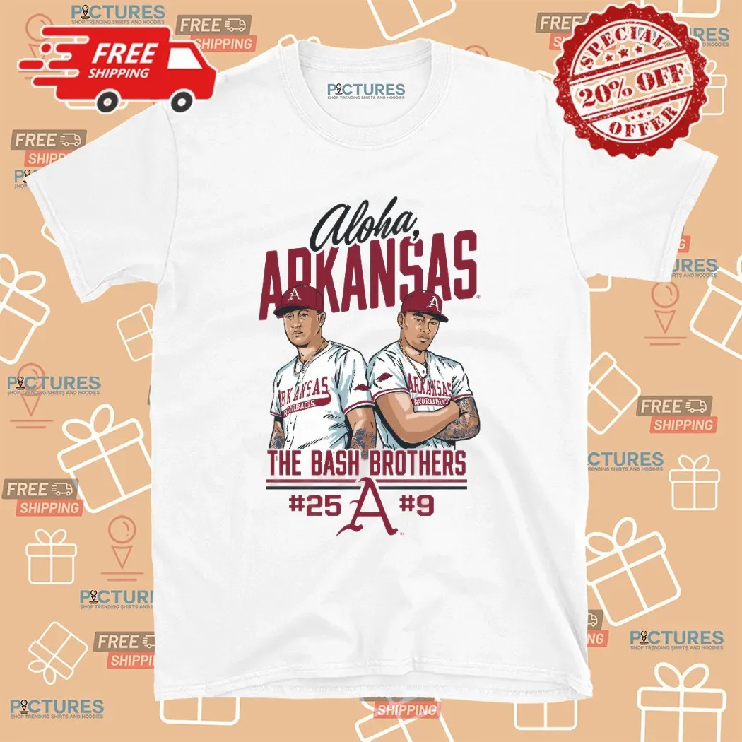 Aloha Arkansas Aloy The Bash Brothers T Shirt