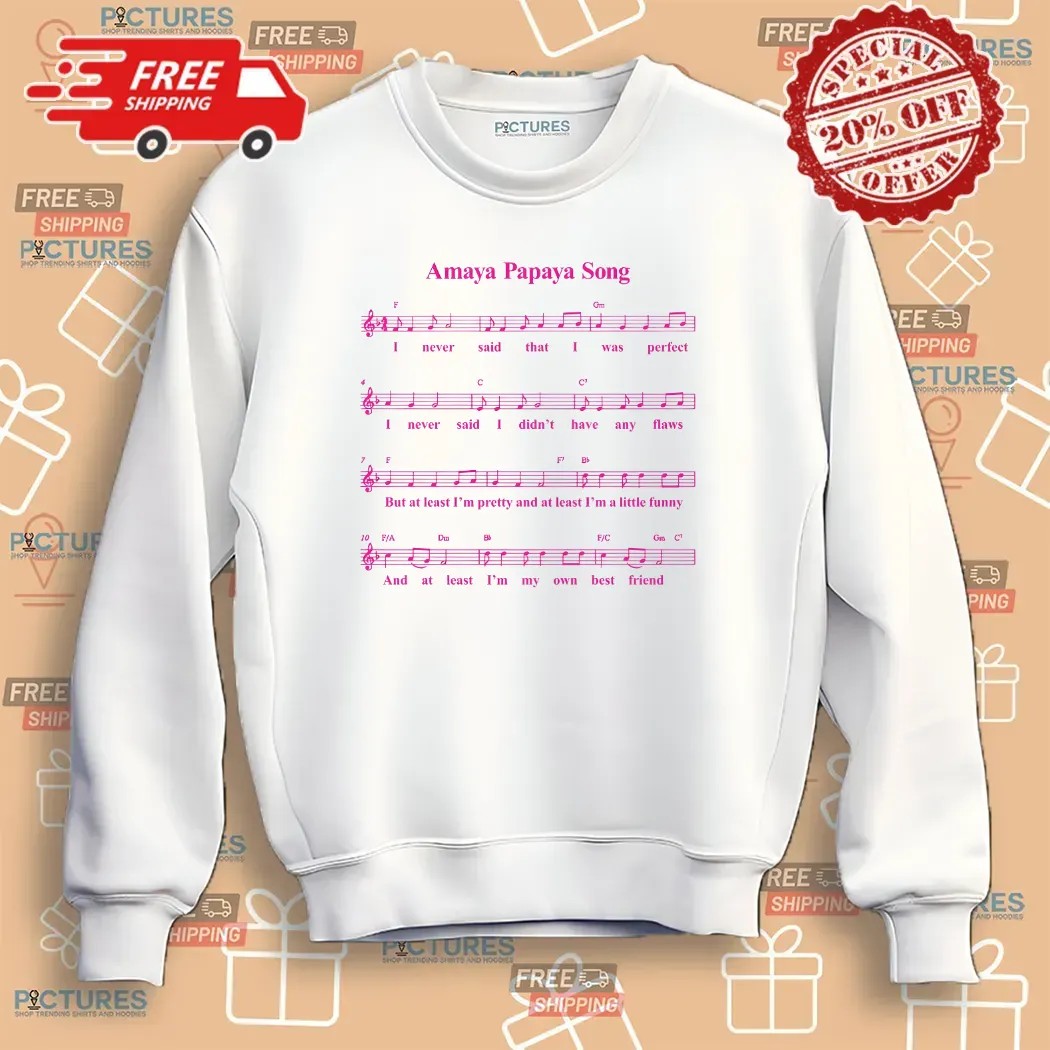 Amaya Papaya Song I Never Said That I Was Perfect T Shirt
