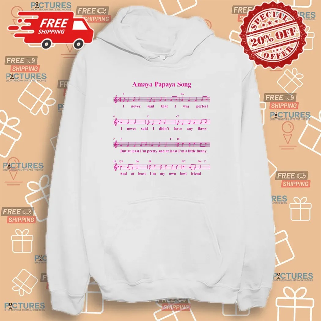 Amaya Papaya Song I Never Said That I Was Perfect T Shirt