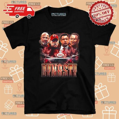 Andy Reid Brett Veach Kansas City Chiefs NFL Dynasty Fireworks T Shirt