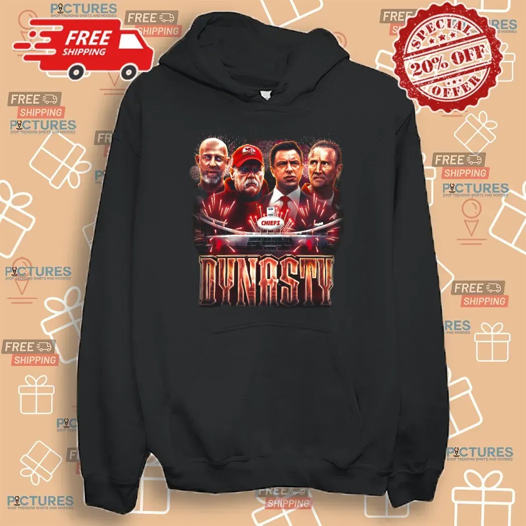 Andy Reid Brett Veach Kansas City Chiefs NFL Dynasty Fireworks T Shirt