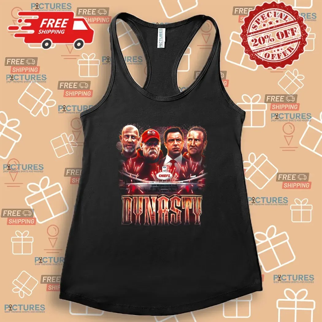 Andy Reid Brett Veach Kansas City Chiefs NFL Dynasty Fireworks T Shirt