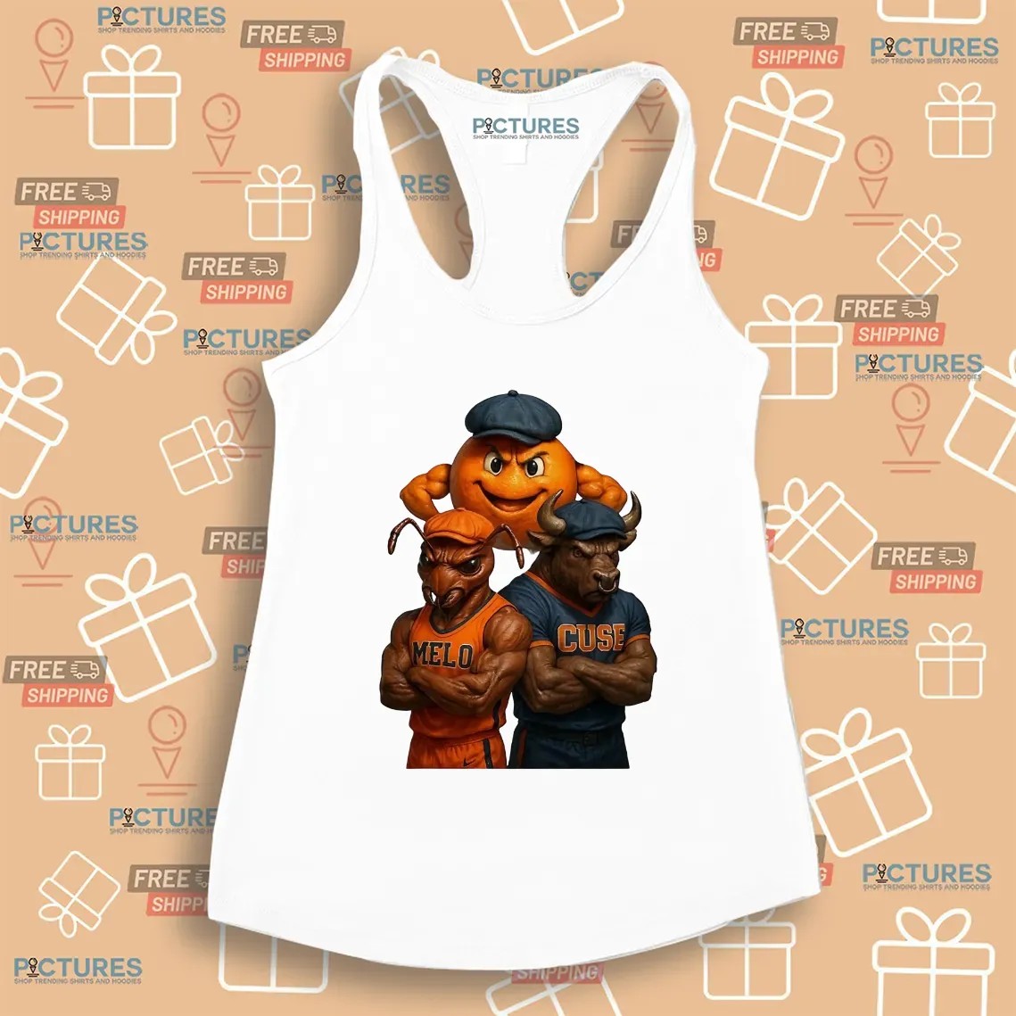 Ant Ox Unbox Melo and Cuse The Orange Edition T Shirt