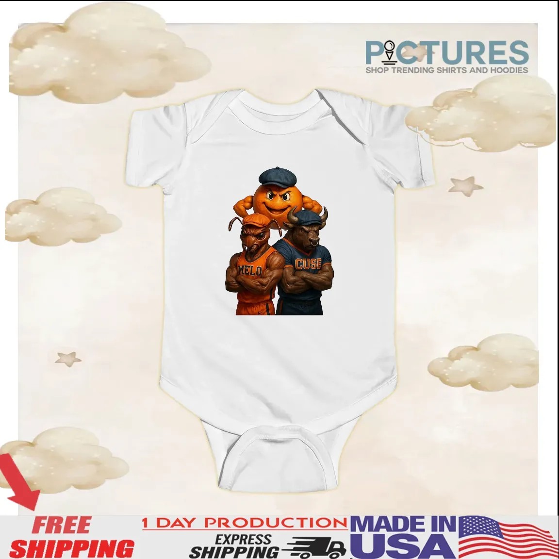 Ant Ox Unbox Melo and Cuse The Orange Edition T Shirt