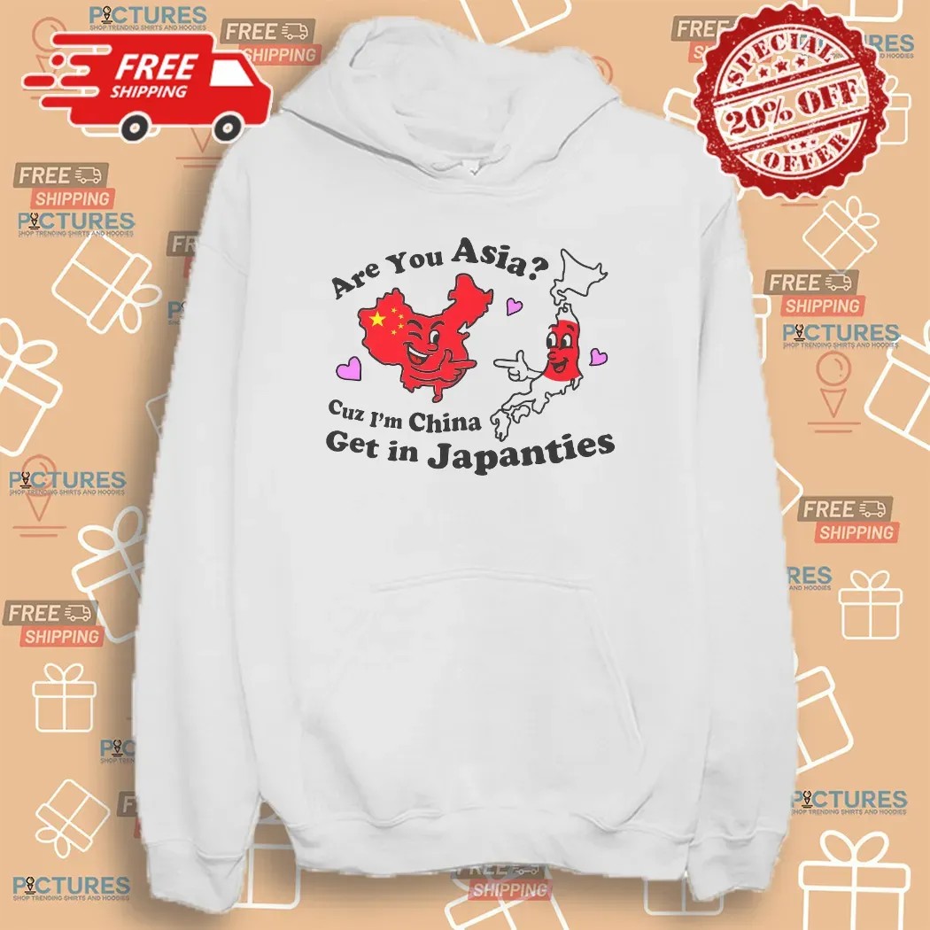 Are You Asia Cuz I'm China Get In Japanties Meme Map T Shirt