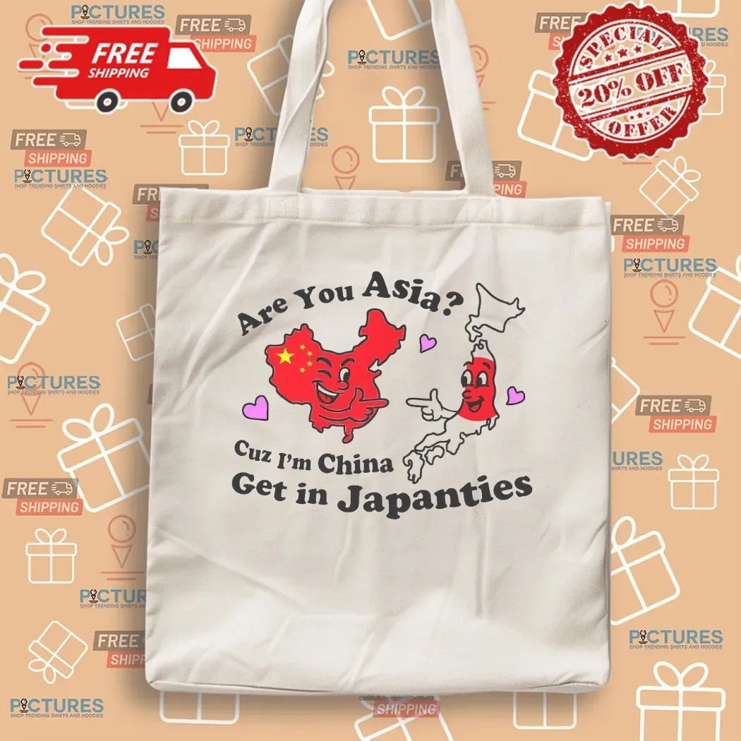Are You Asia Cuz I'm China Get In Japanties Meme Map T Shirt