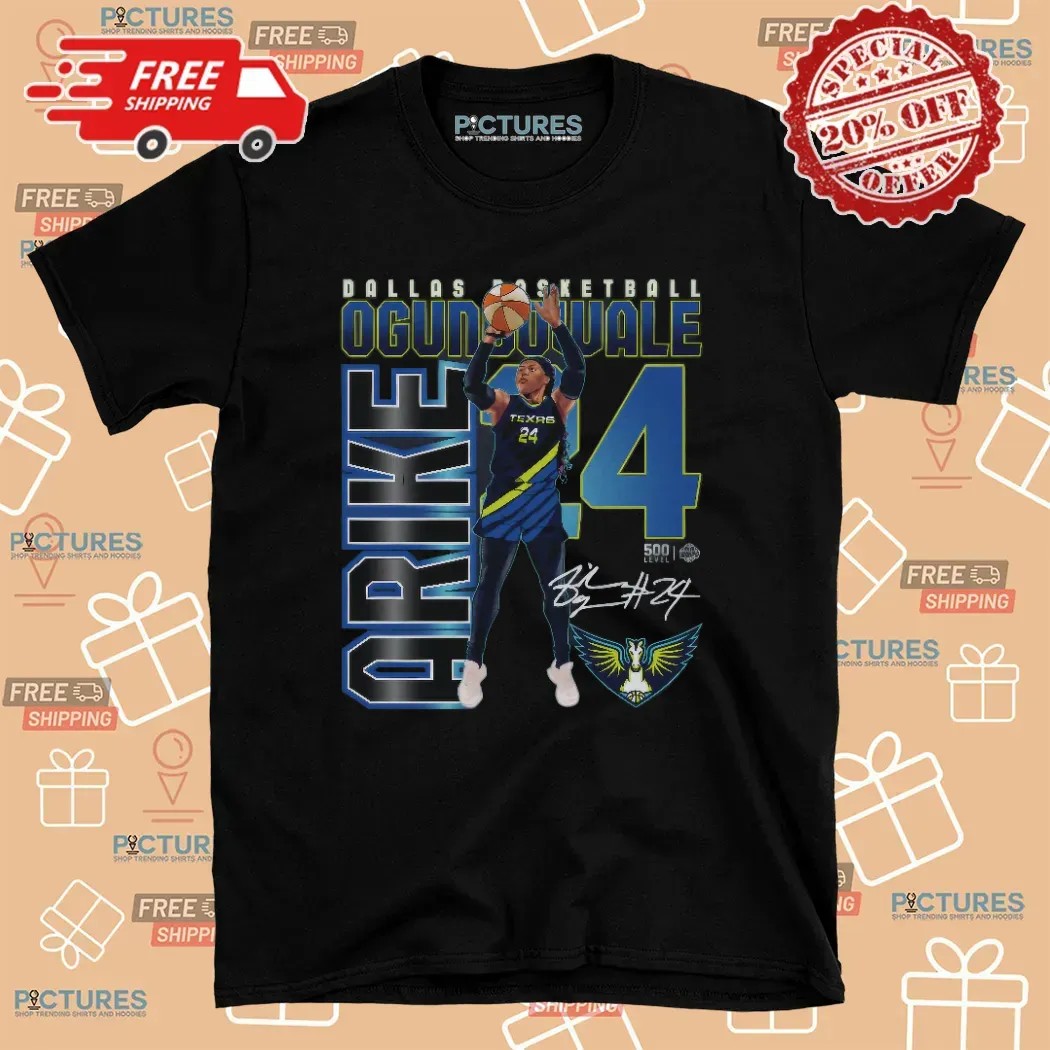 Arike Ogunbowale Dallas Wings Basketball No 4 Player Number T Shirt