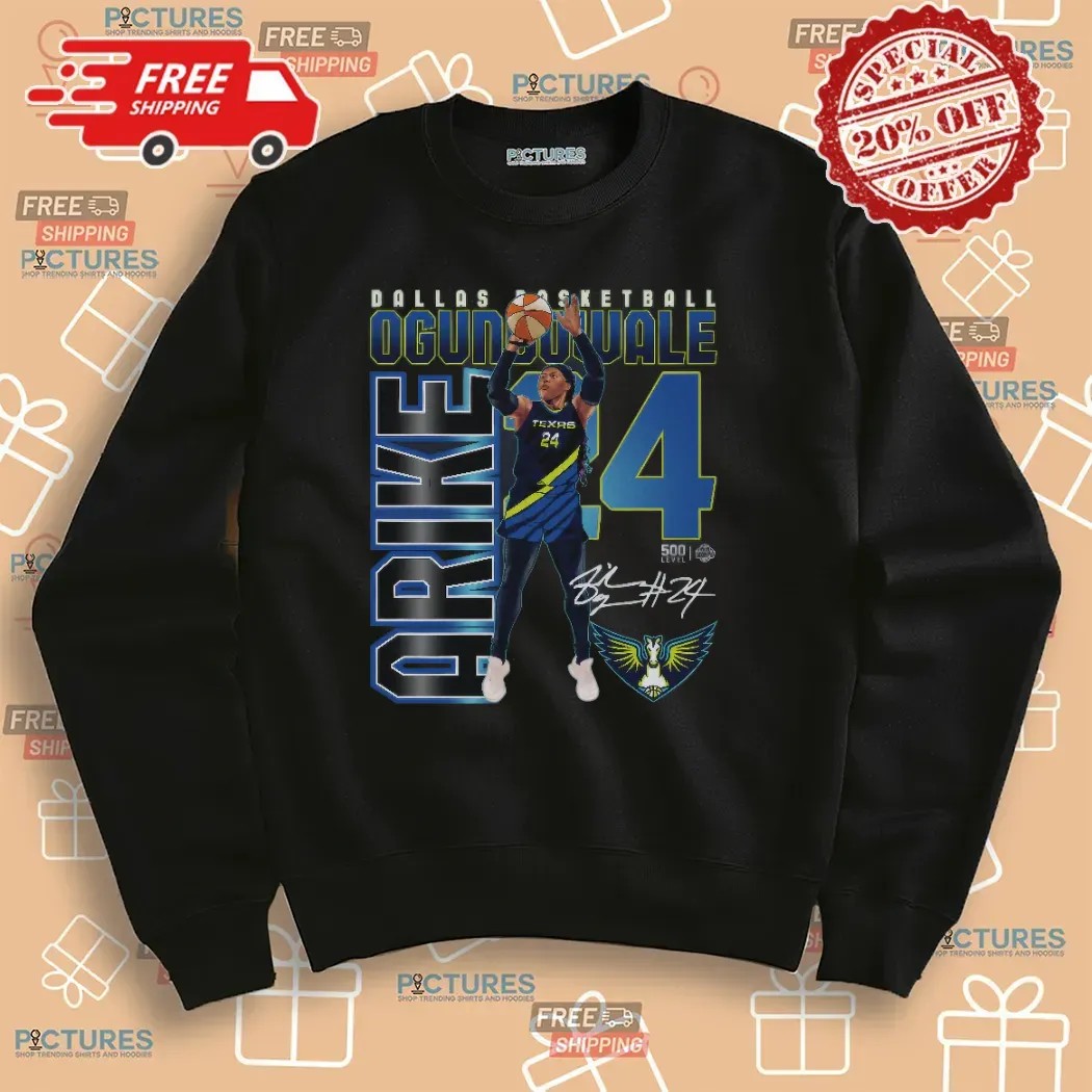 Arike Ogunbowale Dallas Wings Basketball No 4 Player Number T Shirt