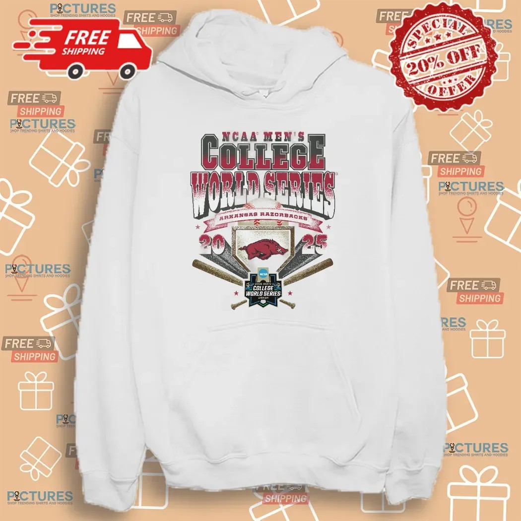 Arkansas Razorbacks Baseball NCAA Men's College World Series 2025 T Shirt