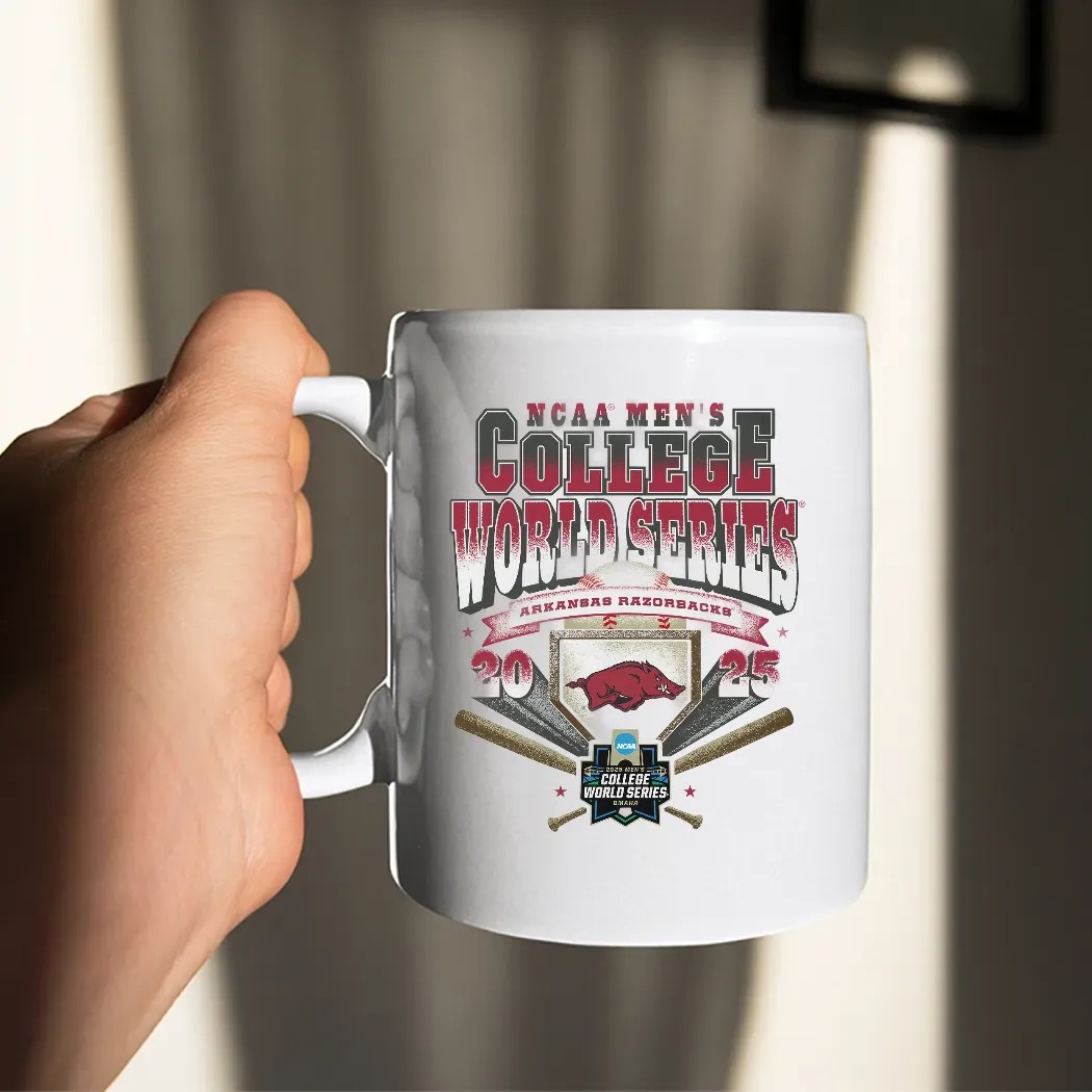 Arkansas Razorbacks Baseball NCAA Men's College World Series 2025 T Shirt