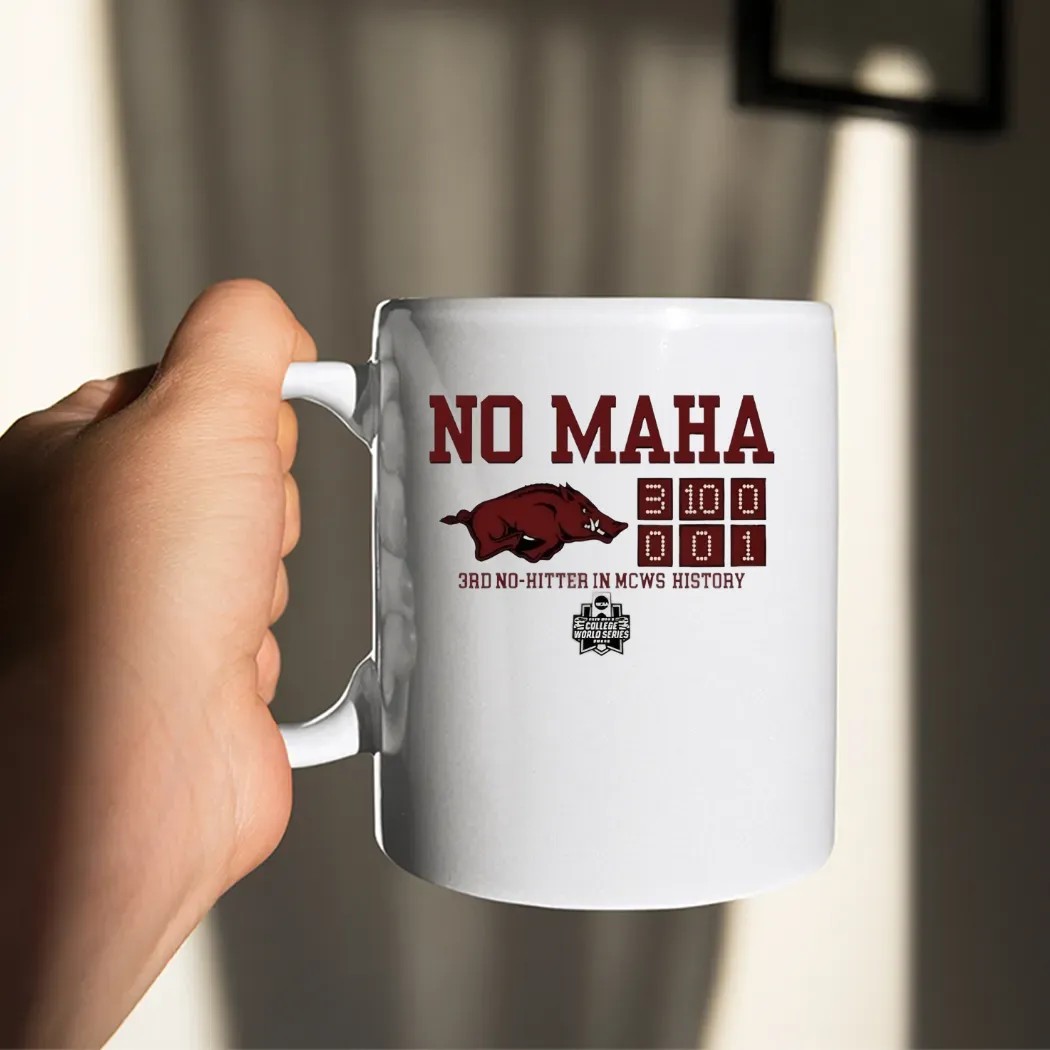 Arkansas Razorbacks No-Maha 3rd No Hitter in MCWS History College World Series T Shirt