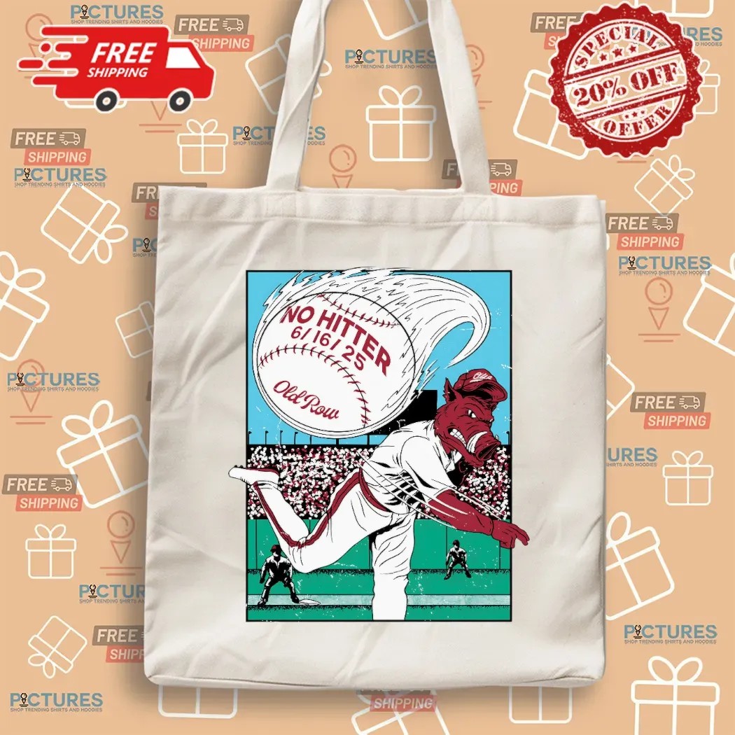 Arkansas Razorbacks WPS No Hitter June 16 2025 Mascot T Shirt