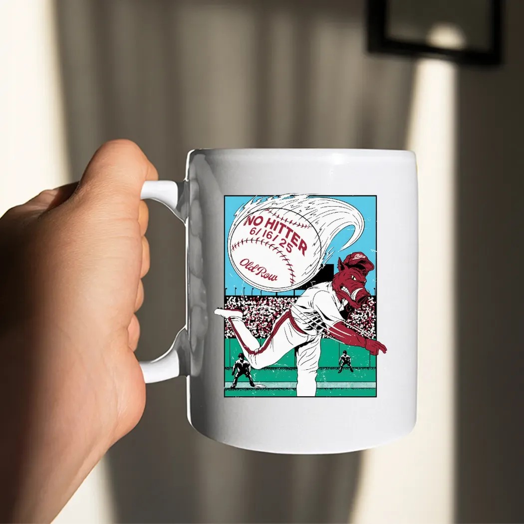 Arkansas Razorbacks WPS No Hitter June 16 2025 Mascot T Shirt