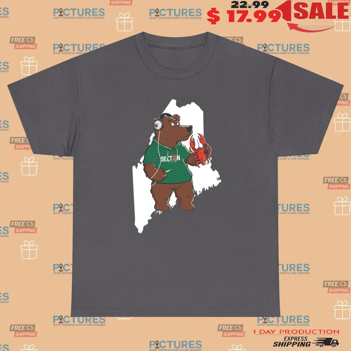 Bear Section 10 Merch Maine T Shirt