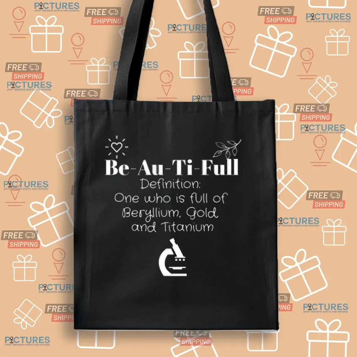 Beautiful Definition One Who Is Full Of Beryllium Gold And Titanium T Shirt