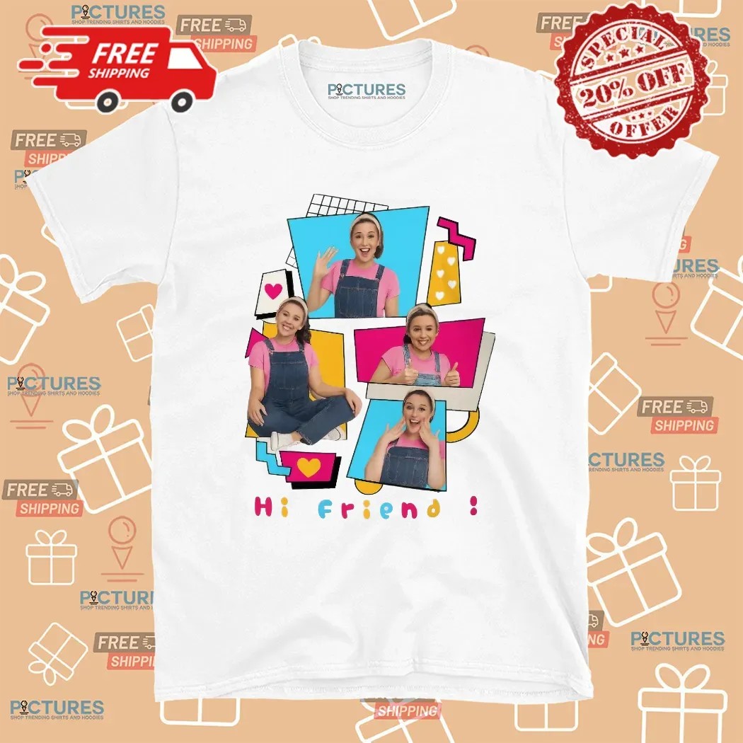 Becky Lynch Irish WWE Wrestler Wearing Ms. Rachel Hi Friend T Shirt
