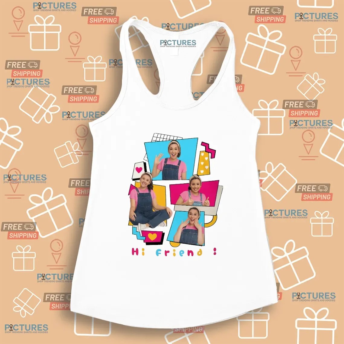 Becky Lynch Irish WWE Wrestler Wearing Ms. Rachel Hi Friend T Shirt