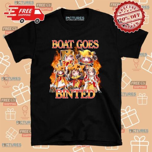 Boat Goes Binted Gigi Murin Hololive Bootleg T Shirt