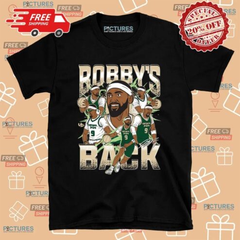 Bobby Portis Jr Bobby's Back Graphic Bootleg T Shirt