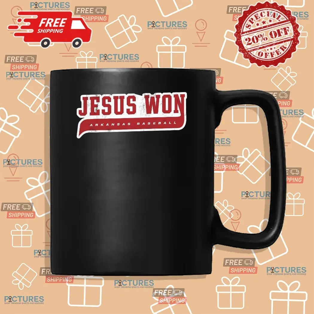 Bobby Wernes Arkansas Razorbacks Baseball Wearing Jesus Won T Shirt