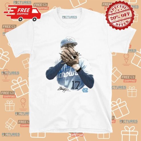 Boston Flannery On The Mound UNC Baseball Signature T Shirt