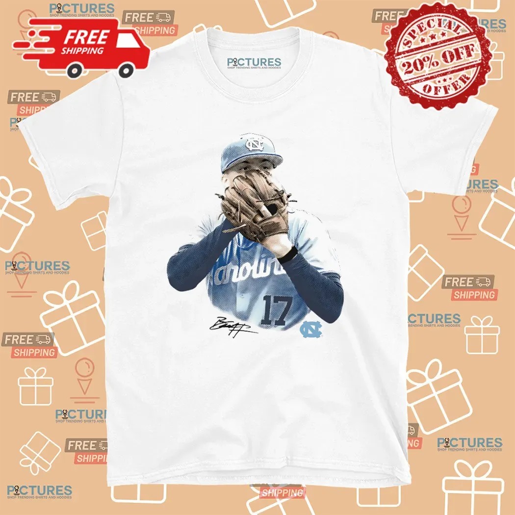 Boston Flannery On The Mound UNC Baseball Signature T Shirt