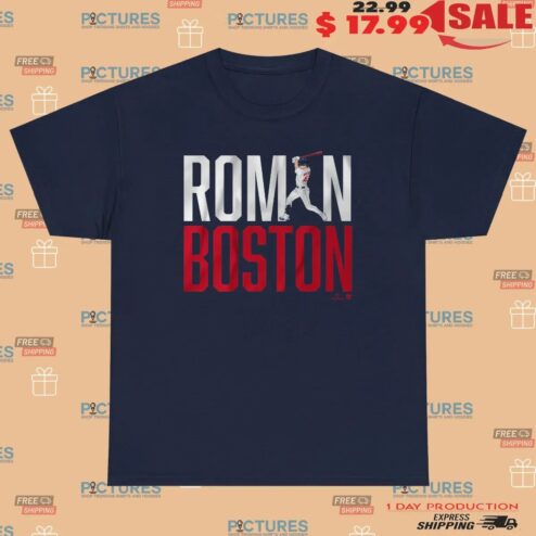 Boston Red Sox Roman Anthony City Star T Shirt