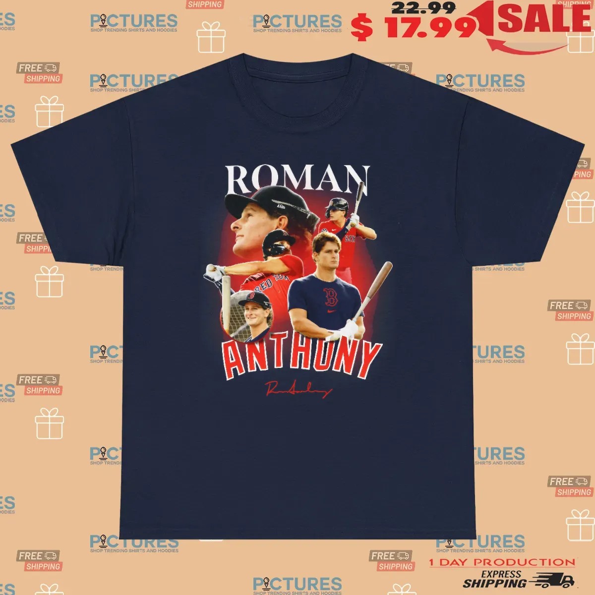 Boston Red Sox Roman Anthony Rookie Vintage Bootleg T Shirt