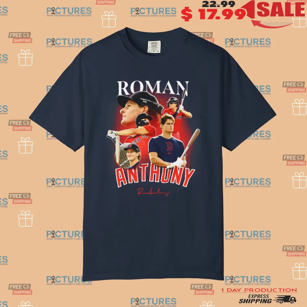 Boston Red Sox Roman Anthony Rookie Vintage Bootleg T Shirt