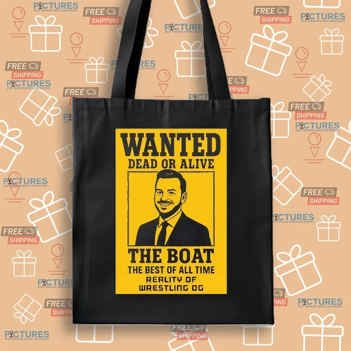 Brad Gilmore Wanted Dead Or Alive The Boat The Best Of All Time Reality Of Wrestling T Shirt Brad Gilmore Wanted Dead Or Alive The Boat The Best Of All Time Reality Of Wrestling T Shirt