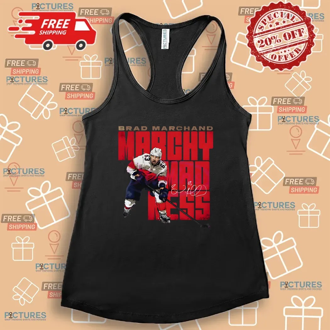 Brad Marchand Marchy Madness Florida Panthers Player Signature T Shirt