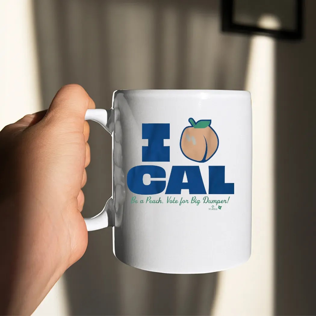 Cal Raleigh I Love Cal Be A Peach Vote for Big Dumper T Shirt