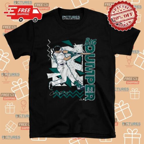 Cal Raleigh Seattle Mariners Big Dumper 90s Style T Shirt