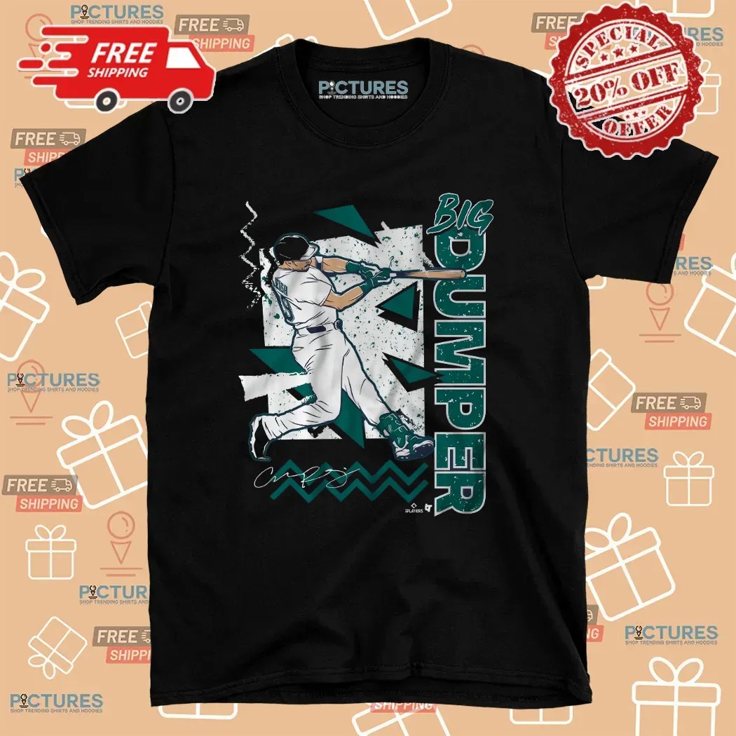 Cal Raleigh Seattle Mariners Big Dumper 90s Style T Shirt
