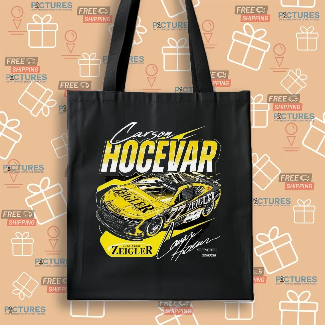 Carson Hocevar 77 Autogroup Zeigler 2025 Racing Fan All T Shirt